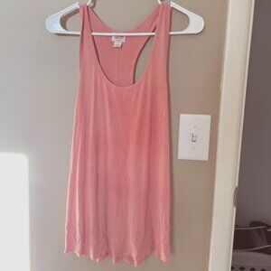 Pink/salmon workout tank top